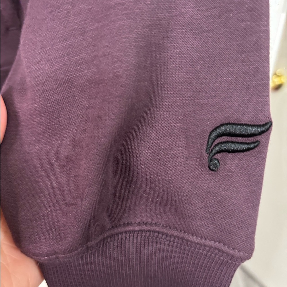 Fabletics Deep Plum Half-Zip Pullover Sweatshirt … - image 8